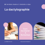 secrétaire indépendante la dactylographie
